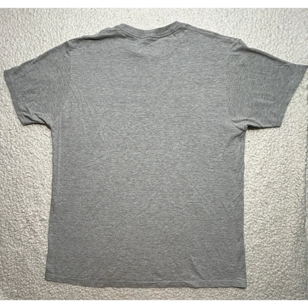 Levi Strauss Graphic T-Shirt Gray Buffalo American Original Men's Size XL